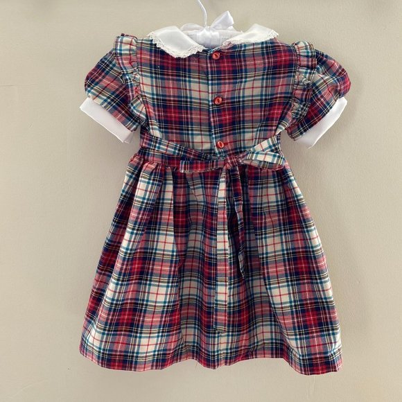 Glen Appin of Scotland Plaid Holiday Dress 18 Months - Picture 9 of 9